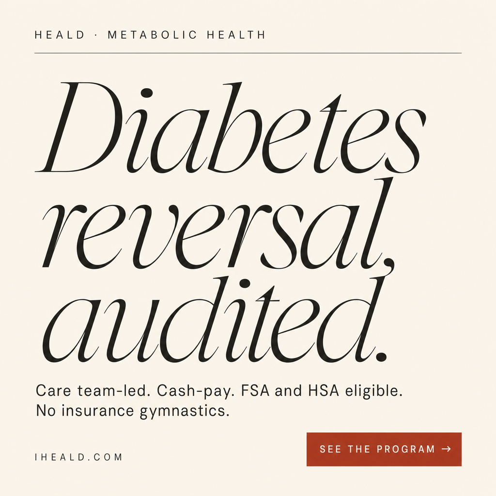 Heald concept HS4 — Diabetes reversal audited