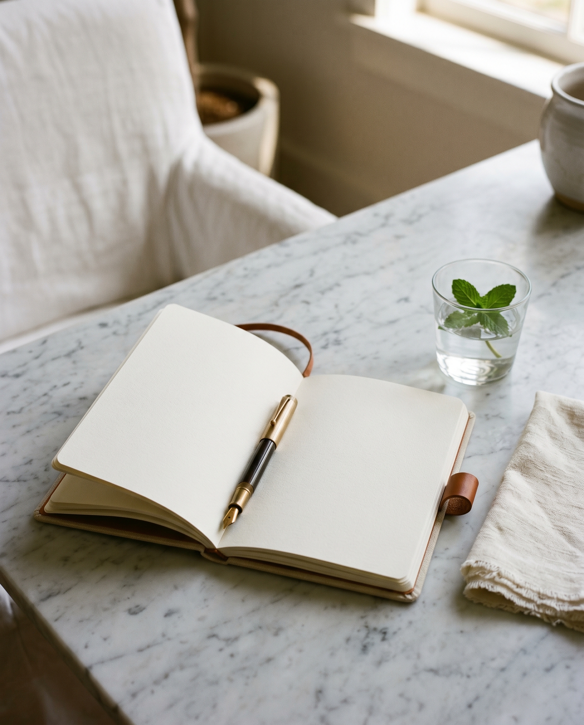 Heald lifestyle LS2 — Notebook on marble